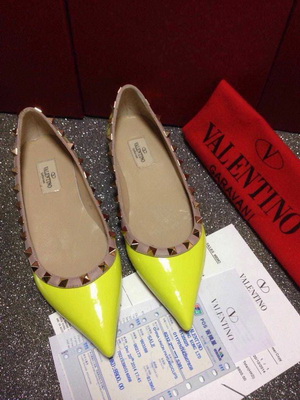 Valentino Shallow mouth flat shoes Women--033